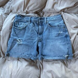 Everlane size 25 denim cutoff shorts